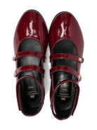 Ballerine per bambina Elisabetta Franchi La Mia Bambina rosse con cinturino alla caviglia - Rubino Kids