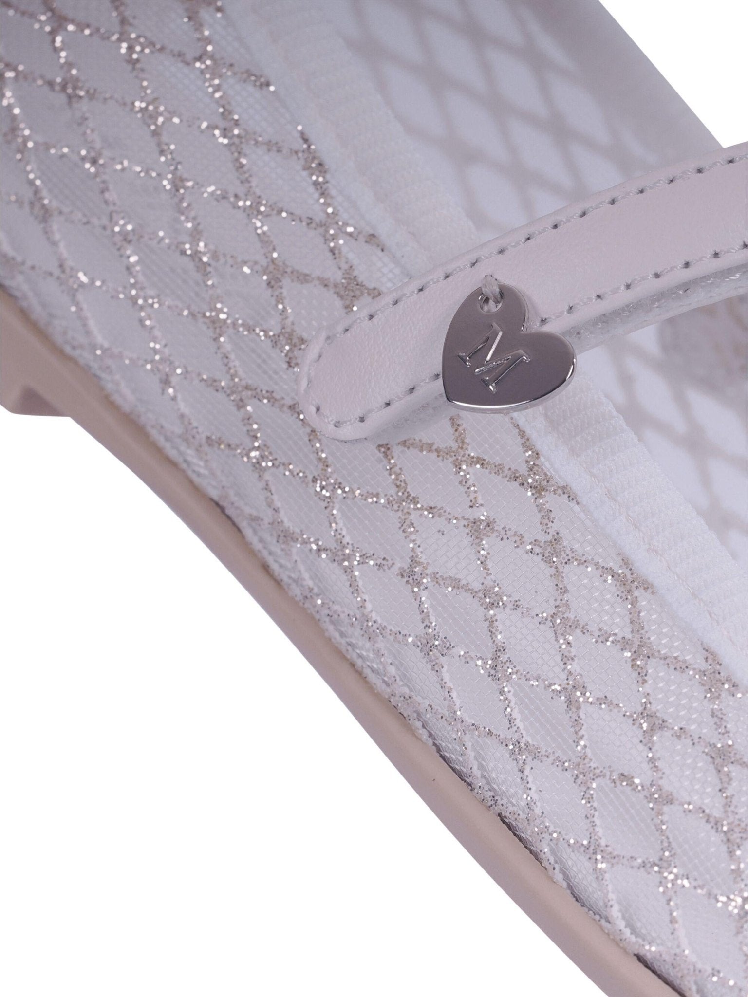 Ballerine per bambina Monnalisa bianche con chiusura a strappo - Rubino Kids