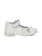 Ballerine per bambina Monnalisa bianche con fiocco - Rubino Kids