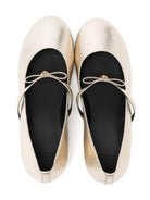 Ballerine per bambina Versace Kids Gianni color oro con cinturino - Rubino Kids