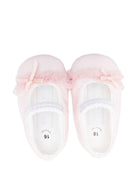 Ballerine per neonata Colorichiari rosa chiaro con fiocco - Rubino Kids