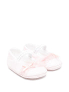 Ballerine per neonata Colorichiari rosa chiaro con fiocco - Rubino Kids