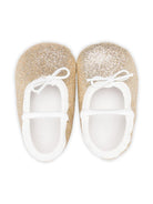 Ballerine per neonata Douuod Kids oro con glitter - Rubino Kids