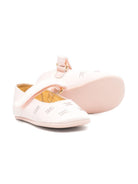 Ballerine per neonata Elisabetta Franchi La Mia Bambina rosa con borchie - Rubino Kids