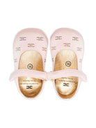 Ballerine per neonata Elisabetta Franchi La Mia Bambina rosa con borchie - Rubino Kids