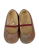 Ballerine per neonata ETRO KIDS multicolore con stampa paisley - Rubino Kids