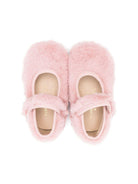 Ballerine per neonata Florens rosa in pelliccia - Rubino Kids