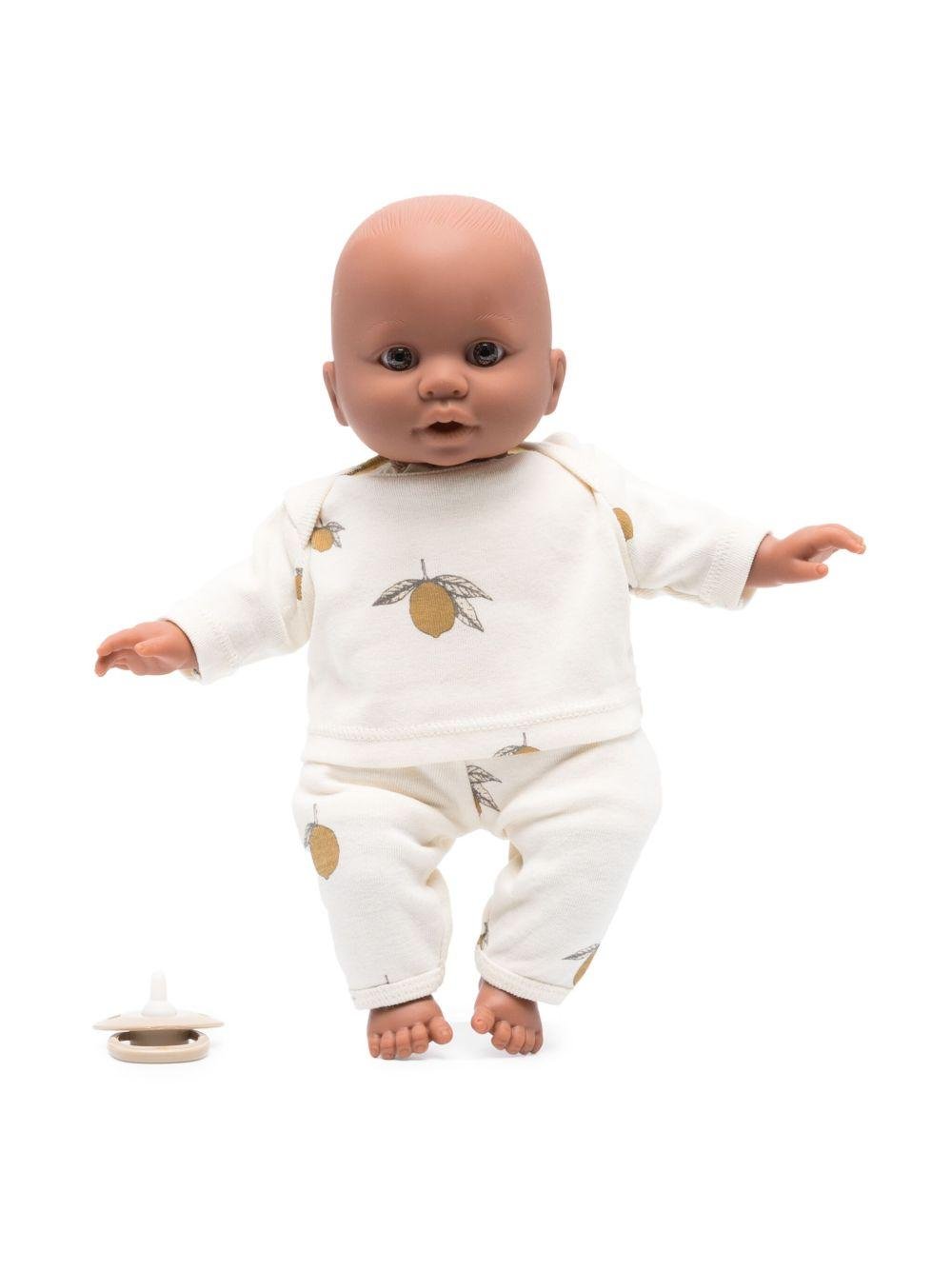 Bambola Billie The Doll per bambina Konges Sløjd multicolore con ciuccio - Rubino Kids