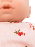 Bambola Elisa per bambina Konges Sløjd rosa con stampa rose - Rubino Kids