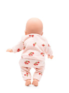 Bambola Elisa per bambina Konges Sløjd rosa con stampa rose - Rubino Kids