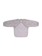 Bavaglino con maniche per neonati Avery Row verde con stampa naturalistica - Rubino Kids