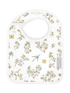 Bavaglino per neonata Atelier Choux rosa con stampa grafica - Rubino Kids