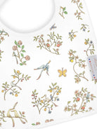 Bavaglino per neonata Atelier Choux rosa con stampa grafica - Rubino Kids