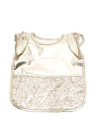 Bavaglino per neonata Billieblush oro con paillettes - Rubino Kids