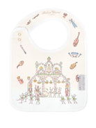 Bavaglino per neonati Atelier Choux bianco con stampa - Rubino Kids