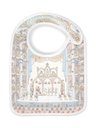 Bavaglino per neonati Atelier Choux bianco con stampa - Rubino Kids