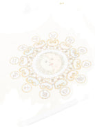 Bavaglino per neonati Atelier Choux giallo con stampa zodiacale - Rubino Kids