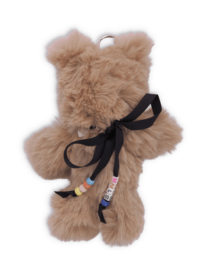Bear Trick for girls Monnalisa beige with iconic bow
