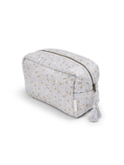 Beauty case per neonati Avery Row grigio chiaro trapuntato in cotone biologico - Rubino Kids