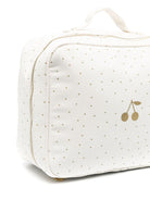 Beautycase per neonati Bonpoint bianca con logo sul davanti - Rubino Kids