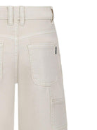 Bermuda cargo per bambino Molo beige con due tasche laterali - Rubino Kids