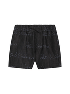 Bermuda con logo per neonato Dolce & Gabbana Kiids blu con tasca posteriore sagomata - Rubino Kids