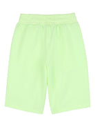 Bermuda per bambino Billieblush verde con applicazione - Rubino Kids