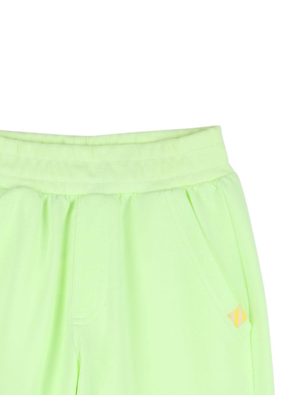 Bermuda per bambino Billieblush verde con applicazione - Rubino Kids
