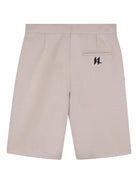 Bermuda per bambino Karl Lagerfeld Kids beige con coulisse - Rubino Kids