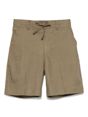 Bermuda per bambino Paolo Pecora Kids verde con coulisse