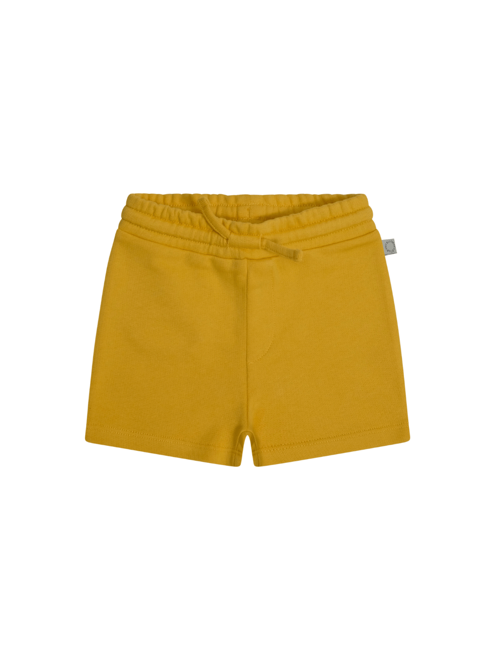 Bermuda per neonato Stella McCartney Kids giallo con tasca posteriore sagomata - Rubino Kids