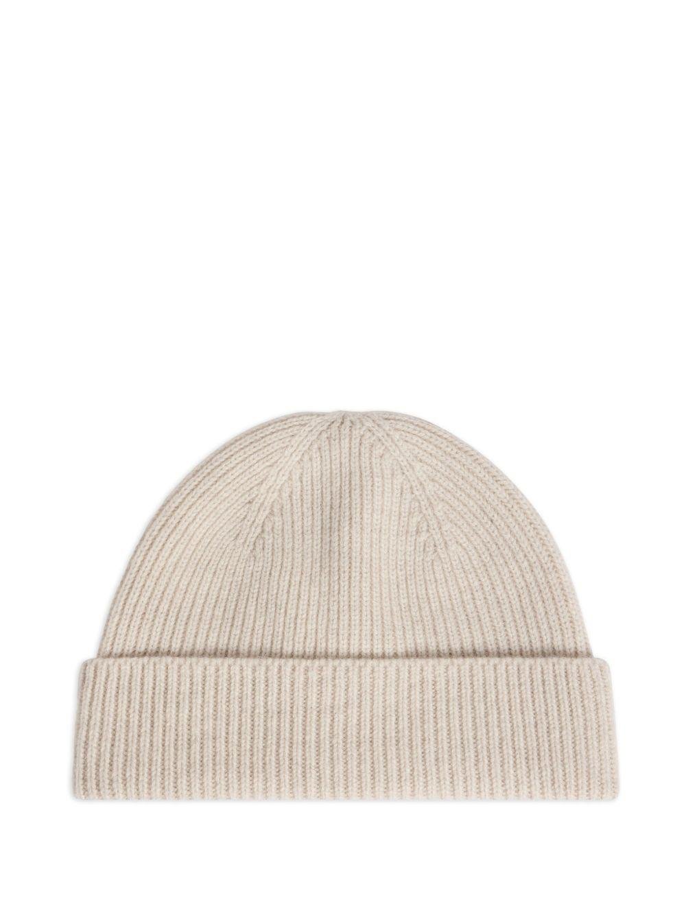 Berretto Darbo per bambina Bonpoint beige in cashmere - Rubino Kids