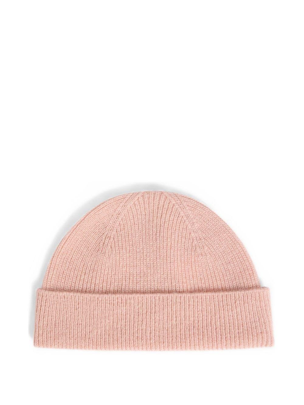 Berretto Darbo per neonata Bonpoint rosa in cashmere - Rubino Kids