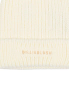 Berretto per bambina Billieblush bianco con pompon - Rubino Kids