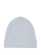 Berretto per bambino Boss Kids azzurro con dettaglio logo - Rubino Kids