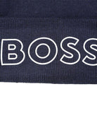 Berretto per bambino Boss Kids blu con ricamo <BR/> - Rubino Kids
