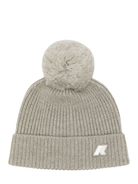 Berretto per bambino K - Way Kids beige con pompon - Rubino Kids