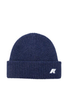 Berretto per bambino K - Way Kids blu con applicazione con logo - Rubino Kids