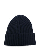 Berretto per bambino Molo blu con toppa con logo - Rubino Kids