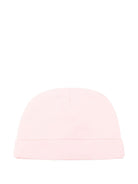 Berretto per neonata Moschino Kids rosa con motivo orsetto - Rubino Kids