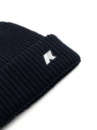 Berretto per neonati K - Way Kids blu con applicazione con logo - Rubino Kids