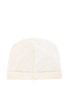 Berretto per neonati Moschino Kids bianco con stampa teddy - Rubino Kids