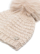 Berretto per neonati PaZ RODRIGUEZ beige con pompon - Rubino Kids