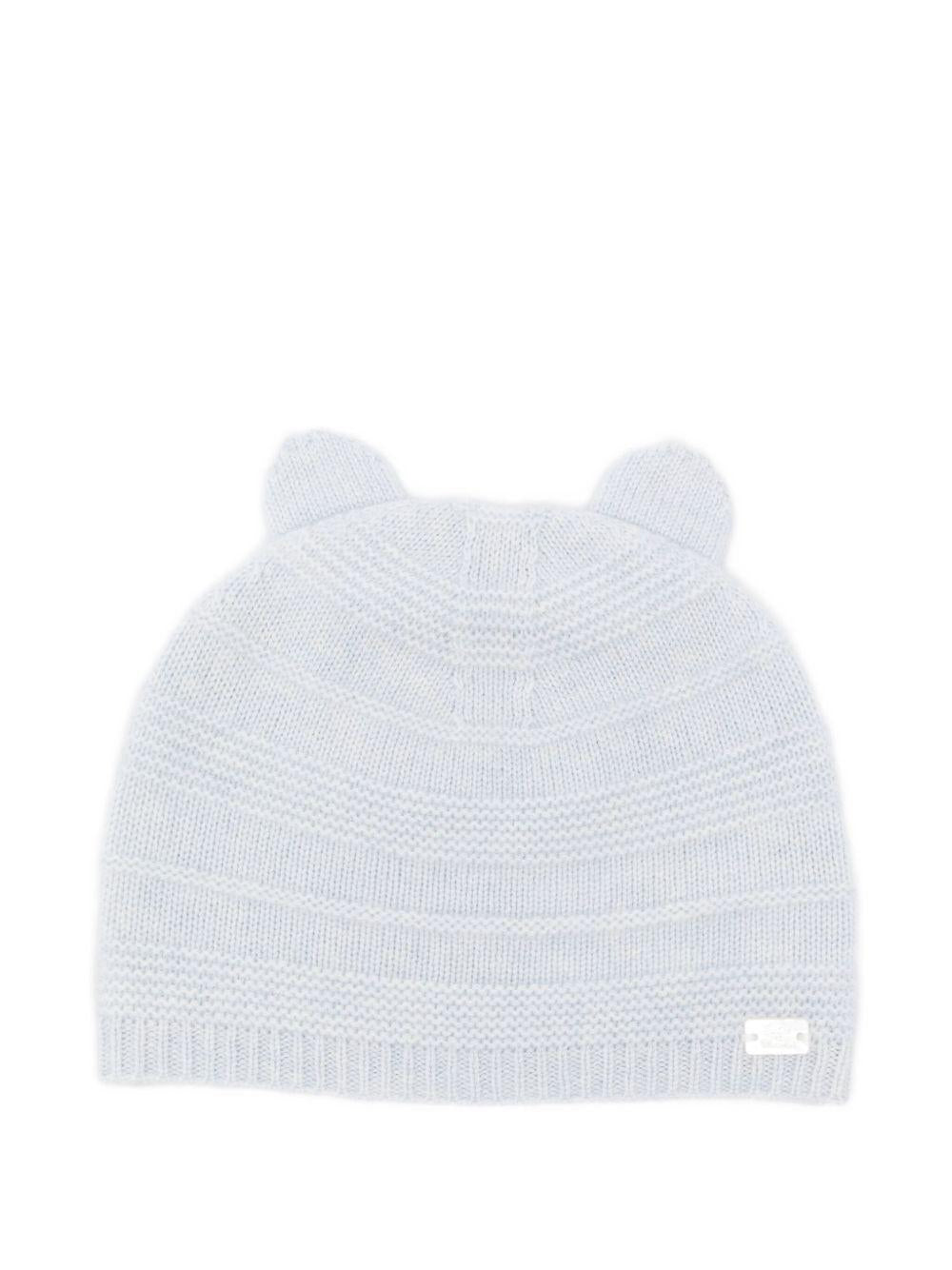 Berretto per neonati Tartine Et Chocolat azzurro con dettagli orecchie - Rubino Kids