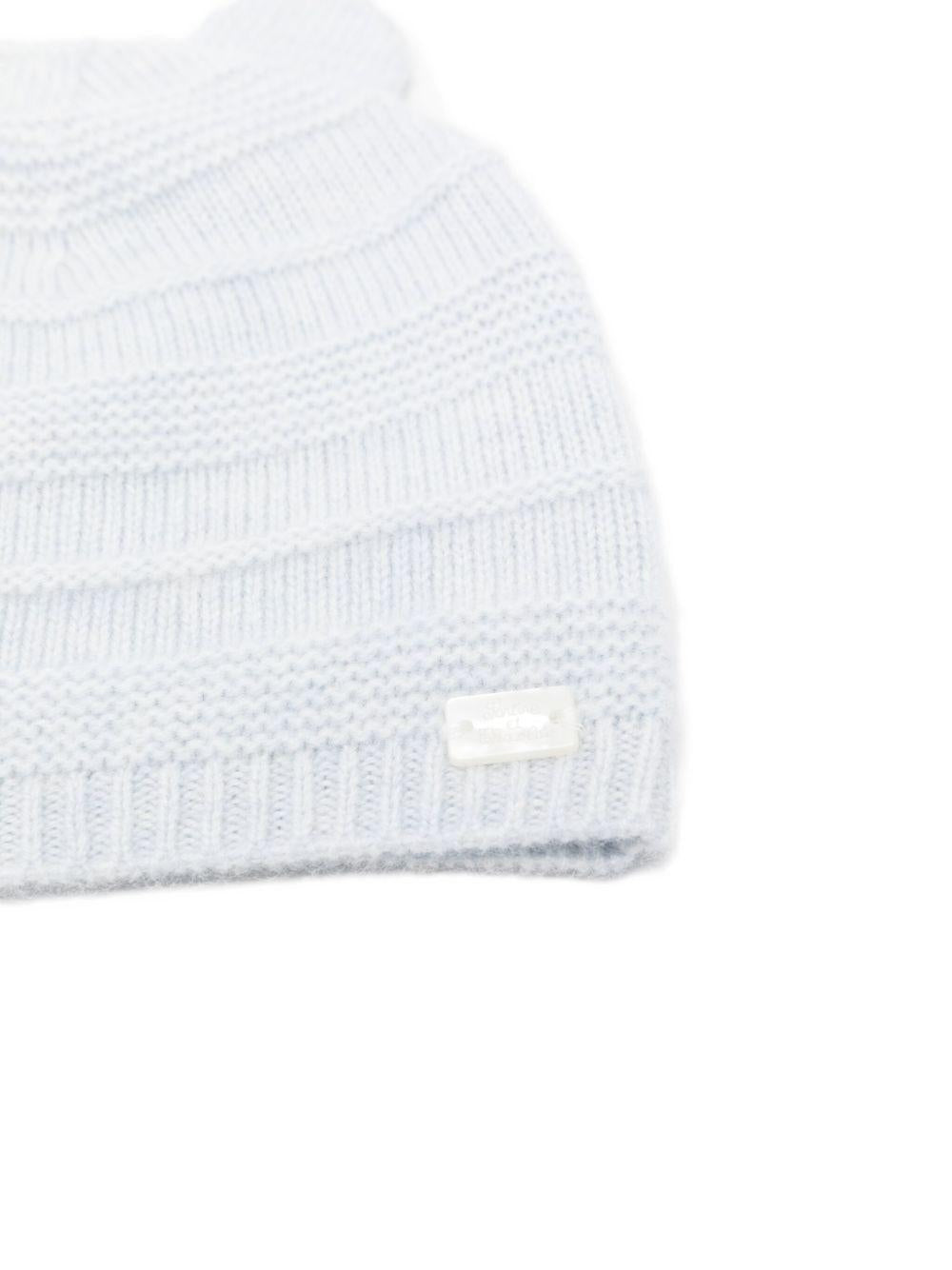 Berretto per neonati Tartine Et Chocolat azzurro con dettagli orecchie - Rubino Kids