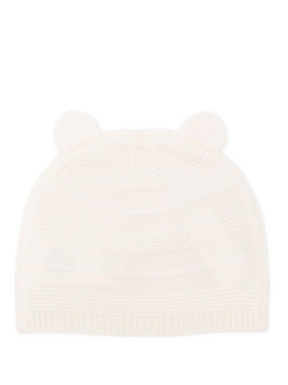 Berretto per neonati Tartine Et Chocolat bianco con dettagli orecchie - Rubino Kids