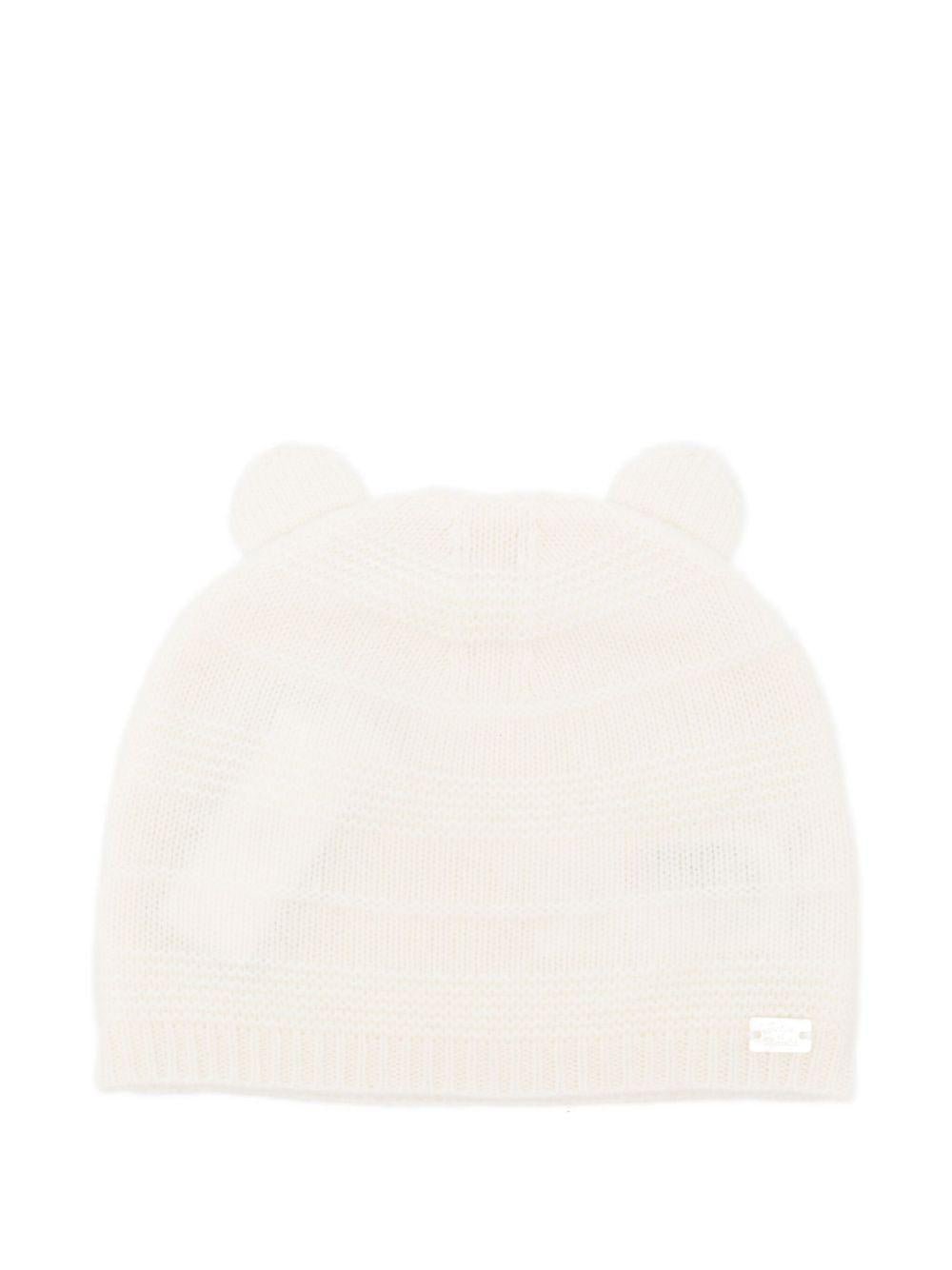 Berretto per neonati Tartine Et Chocolat bianco con dettagli orecchie - Rubino Kids