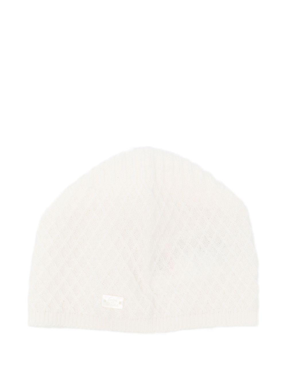 Berretto per neonati Tartine Et Chocolat bianco con motivo a rombi - Rubino Kids