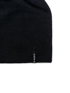 Berretto per neonato Album di Famiglia Kids nero con etichetta con logo - Rubino Kids