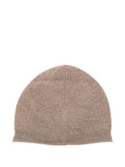 Berretto per neonato Donsje beige con logo ricamato - Rubino Kids